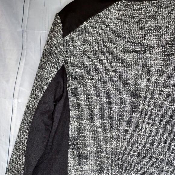 Eileen Fisher Tweed Black And Gray Jacket - Picture 13 of 14